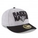 Men's Oakland Raiders New Era Heather Gray/Black 2018 NFL Draft Official On-Stage Low Profile 59FIFTY Fitted Hat 2979297